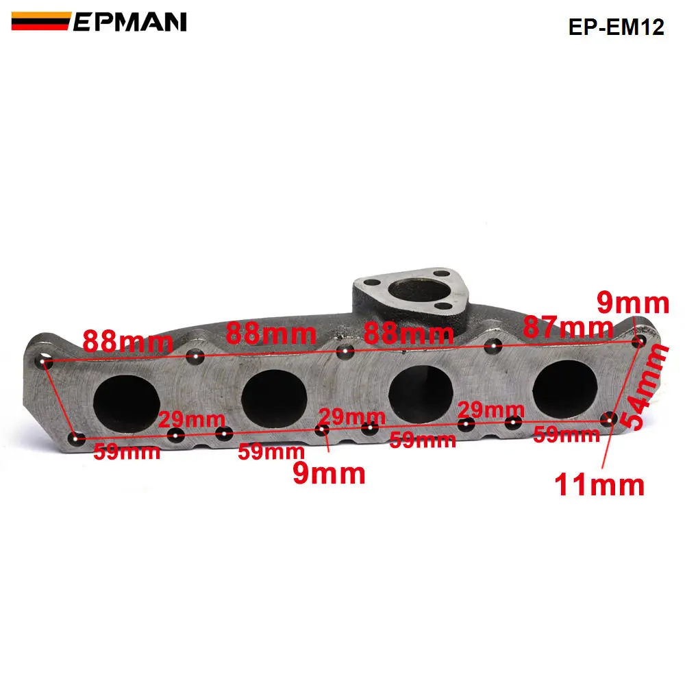 For Audi A4 For VW Passat 1.8T Transverse 97-06  Cast Iron Turbo Exhaust Manifold K03 K04 EP-EM12