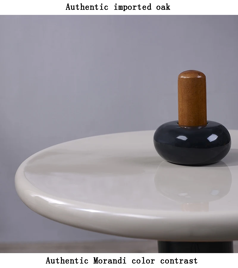 Nordische Möbel, Teetische mit Geometrie, Wohnzimmer-Sofa-Beistelltisch, Zuckerkürbis-Couchtisch, Nachttisch, runder Schreibtisch, individuell gestaltet – Detail 14