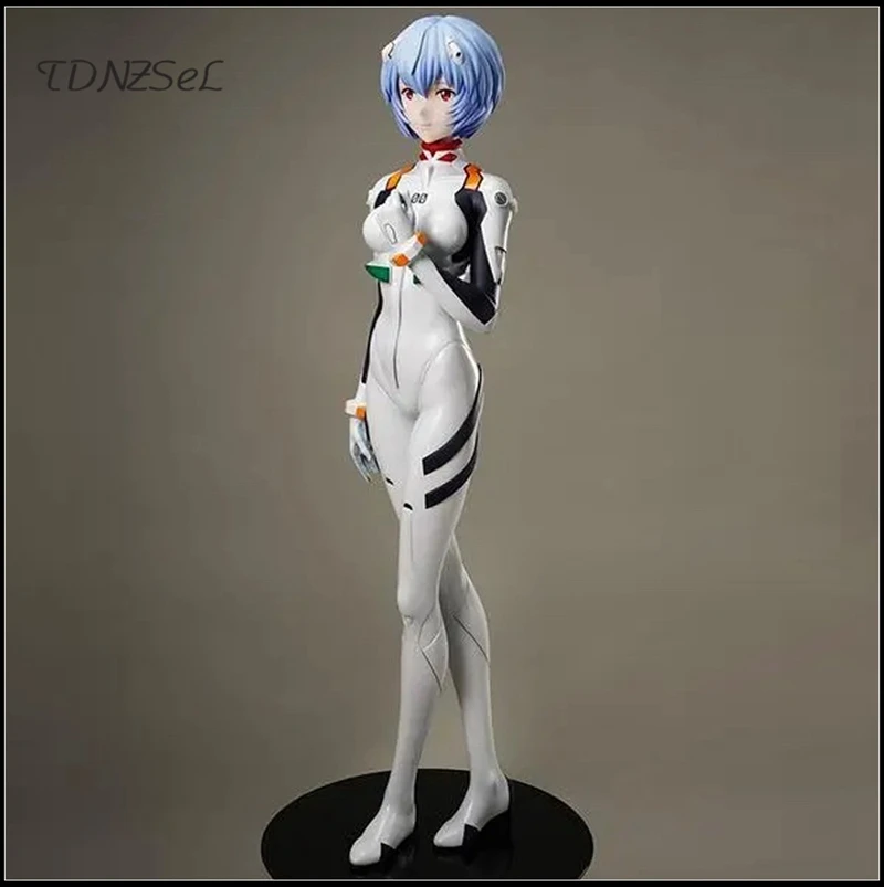 애니메이션 코스프레 의상 Ayanami Rei Jumpsuits 여성 섹시한 이국적인 팬티 스타킹 젖은 모양의 가짜 라텍스 가죽 Catsuit 만화 새로운 사용자 정의