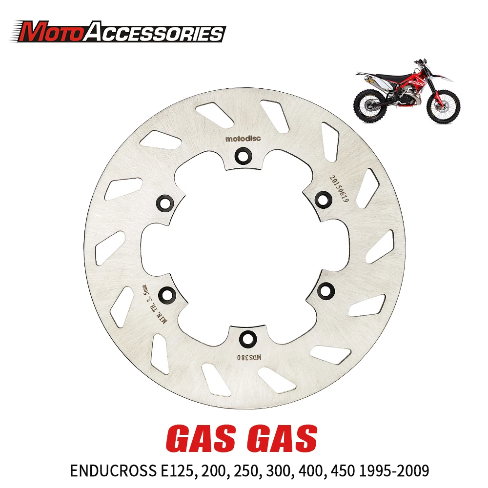 

For GAS GAS Enducross E125 200 250 300 400 450 1995-2009 Brake Disc Rotor Rear MTX Motorcycle Offroad Motocross Braking MDS48002