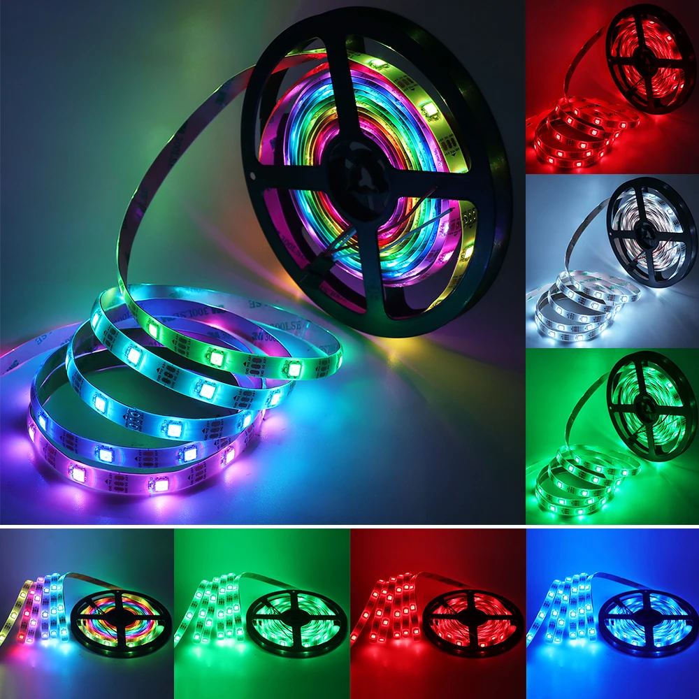 Imagem -05 - Individual Endereçável Led Pixel Light Strip Fita em Sk6812 Rgbw Rgb ww Wwa Ip65 Ip67 30 60 96 144led 1m 5m