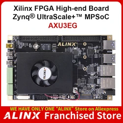 ALINX AXU3EG: Xilinx Zynq UltraScale + MPSoC ZU3EG FPGA, carte de développement AI Vitis-AI DPU 4K Video