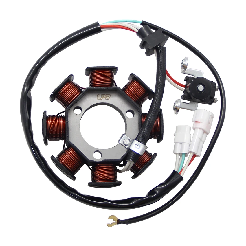 Motorcycle Ignition Magneto Stator Coil For Yamaha Motos RAPTOR 125 YFM125RBW 2012 YFM125RDL YFM125RDW 2013 2PA-H1410-01