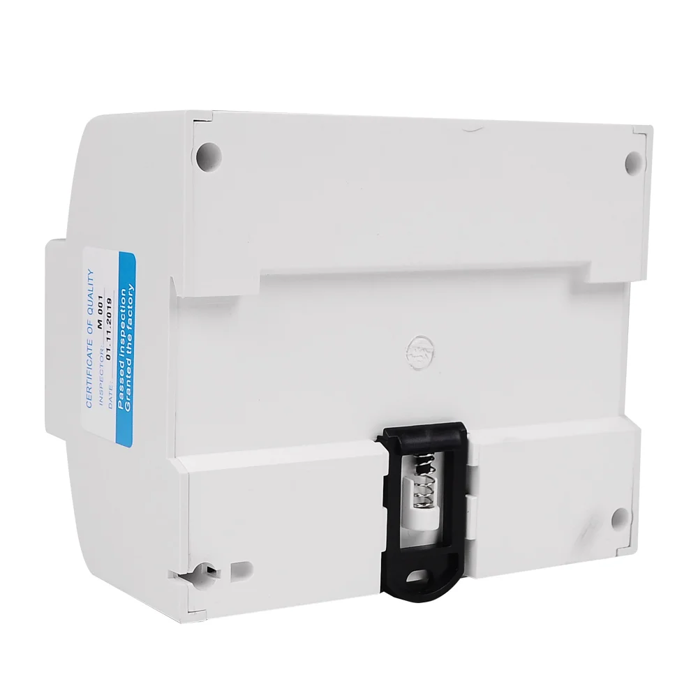 Compteur d\'énergie avec rétroéclairage, Volt Amp Multigéorgien, Wattmètre Électrique Triphasé, RS485, Modbus, Nouveau, 380V