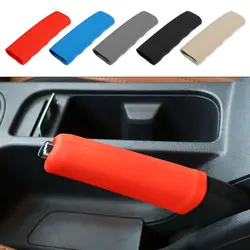 Car Handbrake Grip Covers Universal Wavy Silicone Handbrake Covers Sleeve Silicone Gel Anti-slip Parking Hand Brake Grips Sleeve