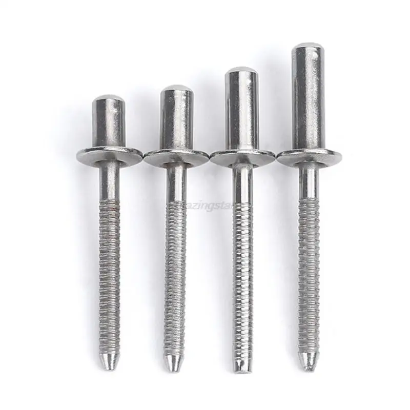 GB126 M3.2 M4 M5 Stainless Steel 304 Enclosed Round Head Core Pulling Rivets QBF Waterproof Rivet