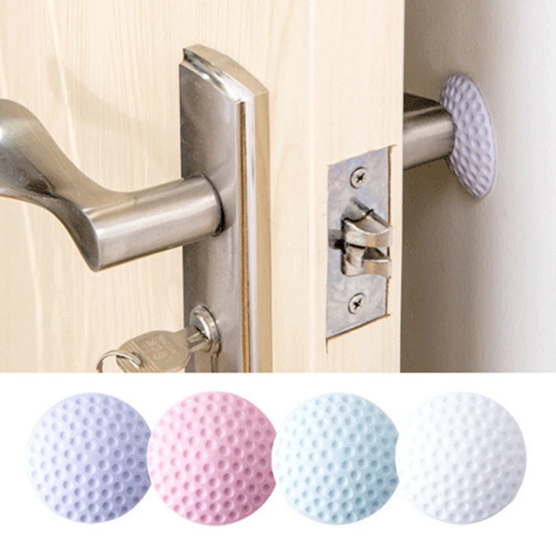 

Thicken Door Crash Pads Anti-collision Mute Doorknob Protective Guard Shock Collision Rails Mat Door Buffer Wall Sticker Decor