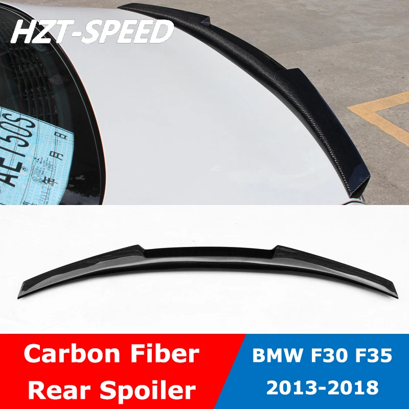 

M4 Type Carbon Fiber Rear Trunk Back Spoiler Wing For BMW 3 Series F30 F35 320li 328i 2013-2018