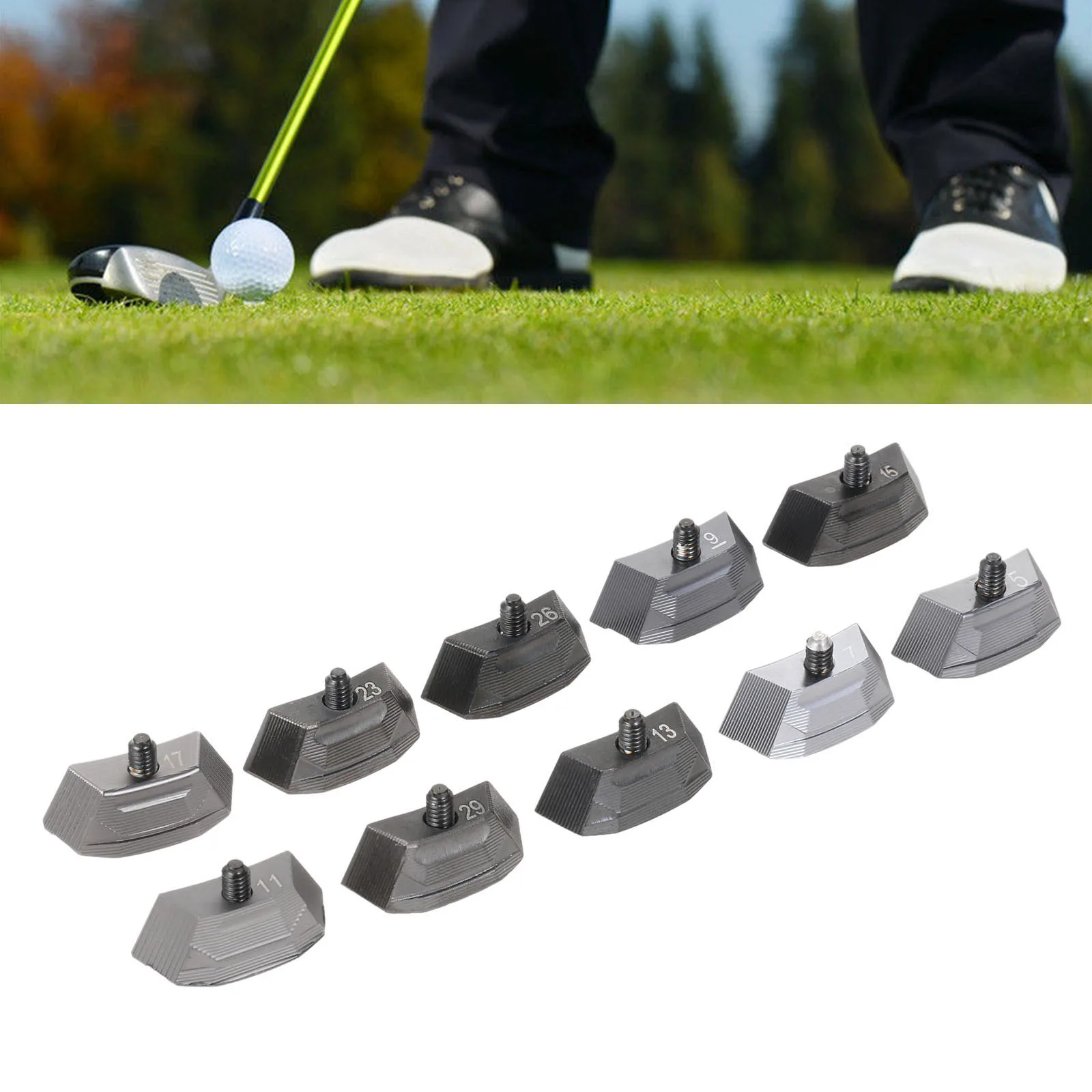 1Pc 5g,7g,9g,11g,13g,15g,17g,23g,26g,29g Golf Weight Screw Counterweight Fit for G425 Driver Alloy Golf Club Heads Accessories