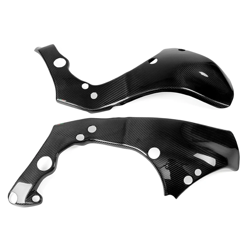 Motorcycle Carbon Fiber Frame Cover Side Panel Protectors for KAWASAKI NINJA ZX10R ZX 10R 2011-2013 2014 2015 2016 2017