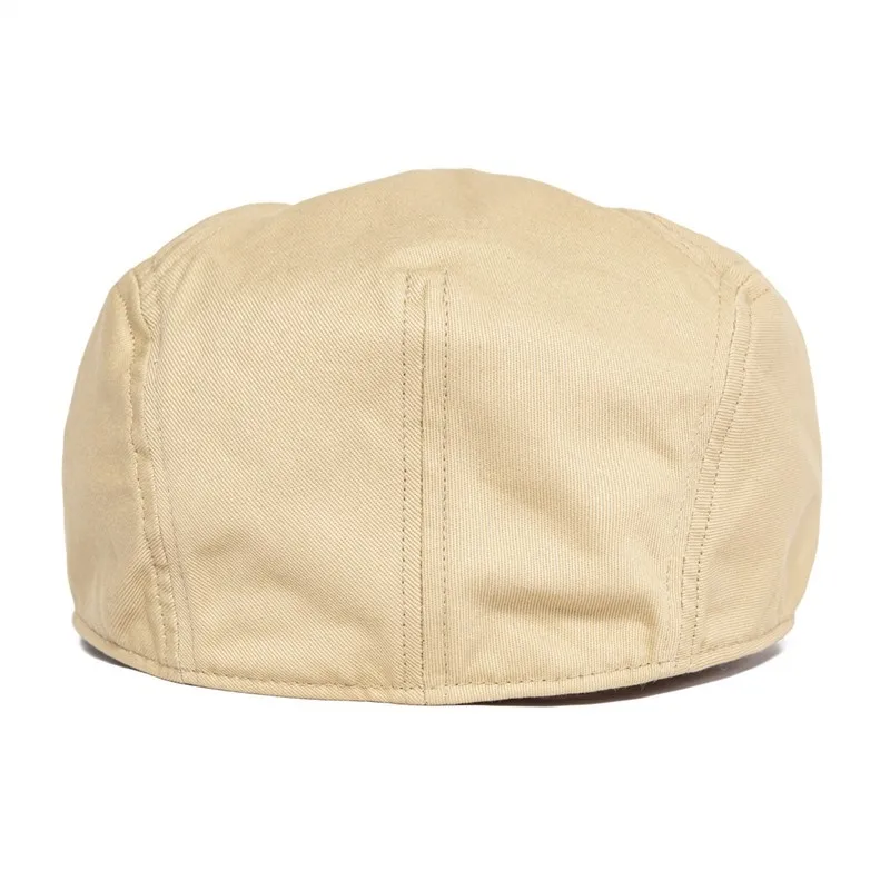 BOTVELA Twill New Flat Cap Men 100% Cotton Ivy Caps Golf Baker Boy Hat Summer Fall Newsboy Hat