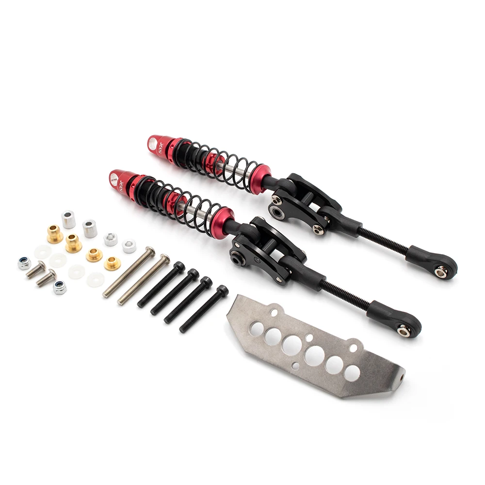 KYX DIY Suspension Beam Shock Absorber Set for 1/10 Crawler Car Axial scx10-ll 90046 Traxxas TRX-4