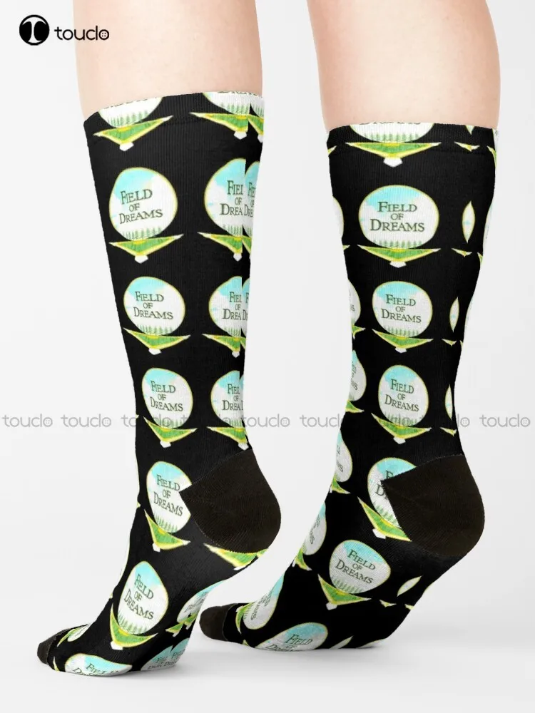 New Field Of Dreams Socks Womens Black Socks Personalized Custom Unisex Adult Socks Teen Socks Halloween Christmas Gift