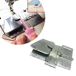 Upper zipper hemming hemming pull tube hemming device  Industrial sewing tools zipper installation positioner machine accessorie