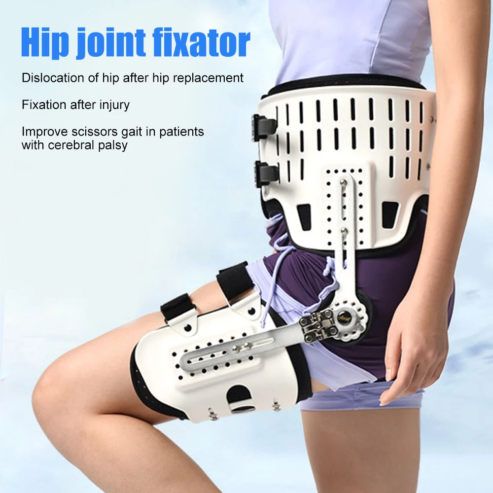 

Hip Stabiliser Support Brace Corrector Hinged Hip Abduction Orthosis & Hip Groin Hamstring Thigh Sciatic Nerve Pain Relief