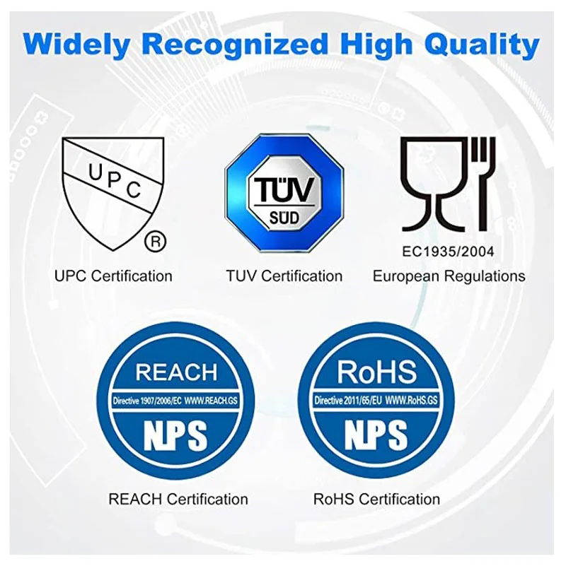 Water Filter Vervanging Voor Samsung DA29-10105J, Ge Gxrtpr, Gxrtdq, 4378411RB, Hafex/Exp, 3 Pack