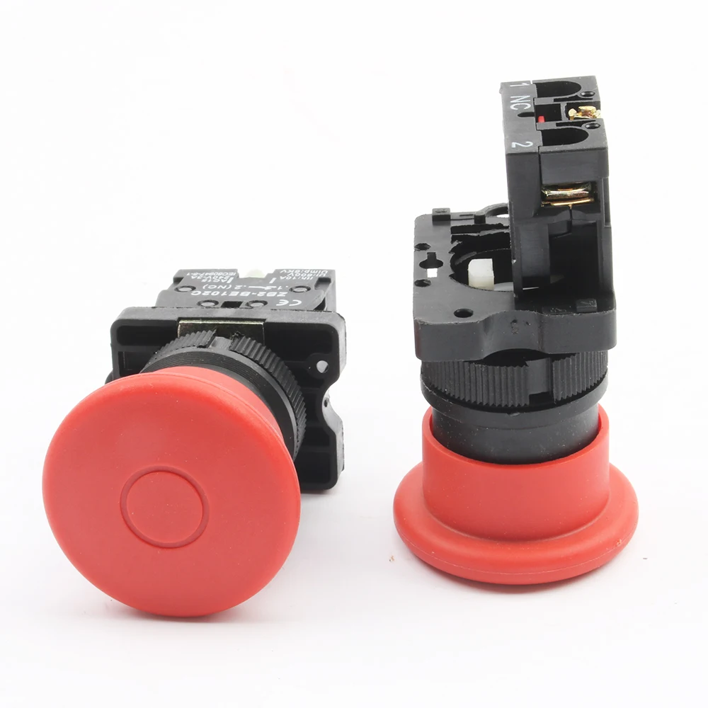 XB2 ET42 xb2-et42 push-pull emergency stop pushbutton head 40mm N/C push button switch