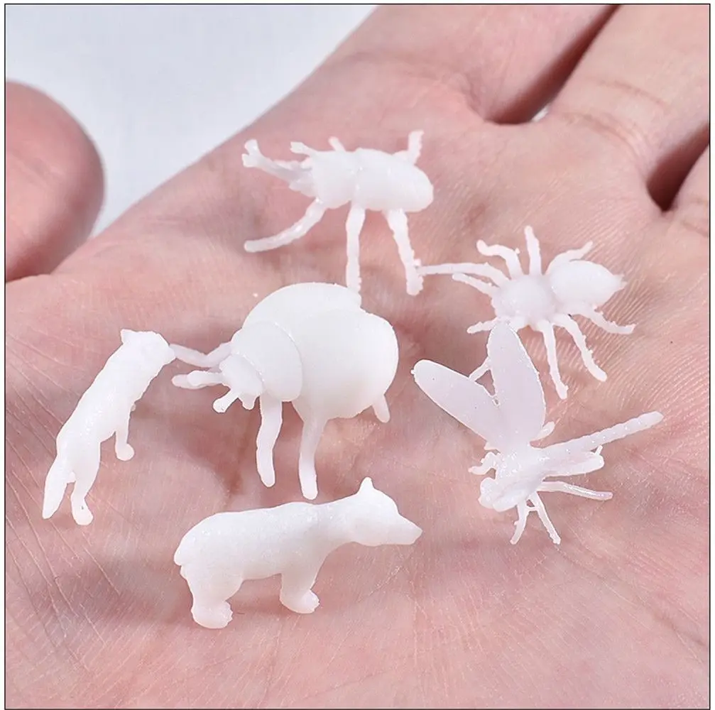Fashion Craft Supplies Mini jellyfish Necklace Filling Material 3D Mini Animals Model Jewelry Making Resin Epoxy