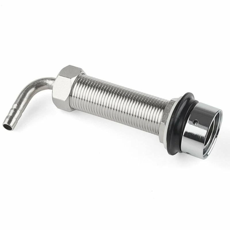 92.5Mm Rvs Elleboog Schacht Biertap Tapbier Kraan Accessoires Met Diameter 8Mm Voor Biervat