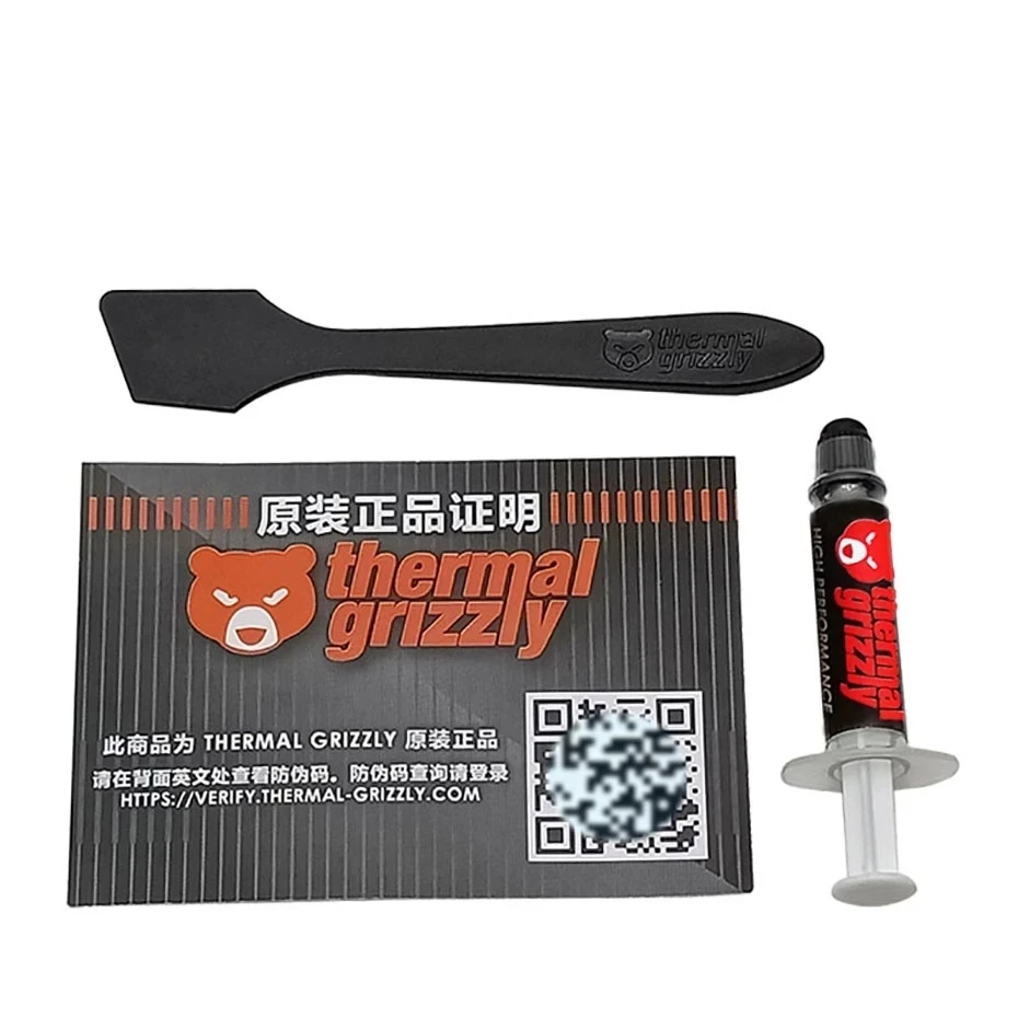 Nhiệt Grizzly Aeronaut Nhiệt Dầu Mỡ 8.5W/MK CPU Máy Tính/GPU AMD Bộ Xử Lý Intel Silicone Dẻo Nhiệt Quá Khứ 1G/3.9G/7.8G