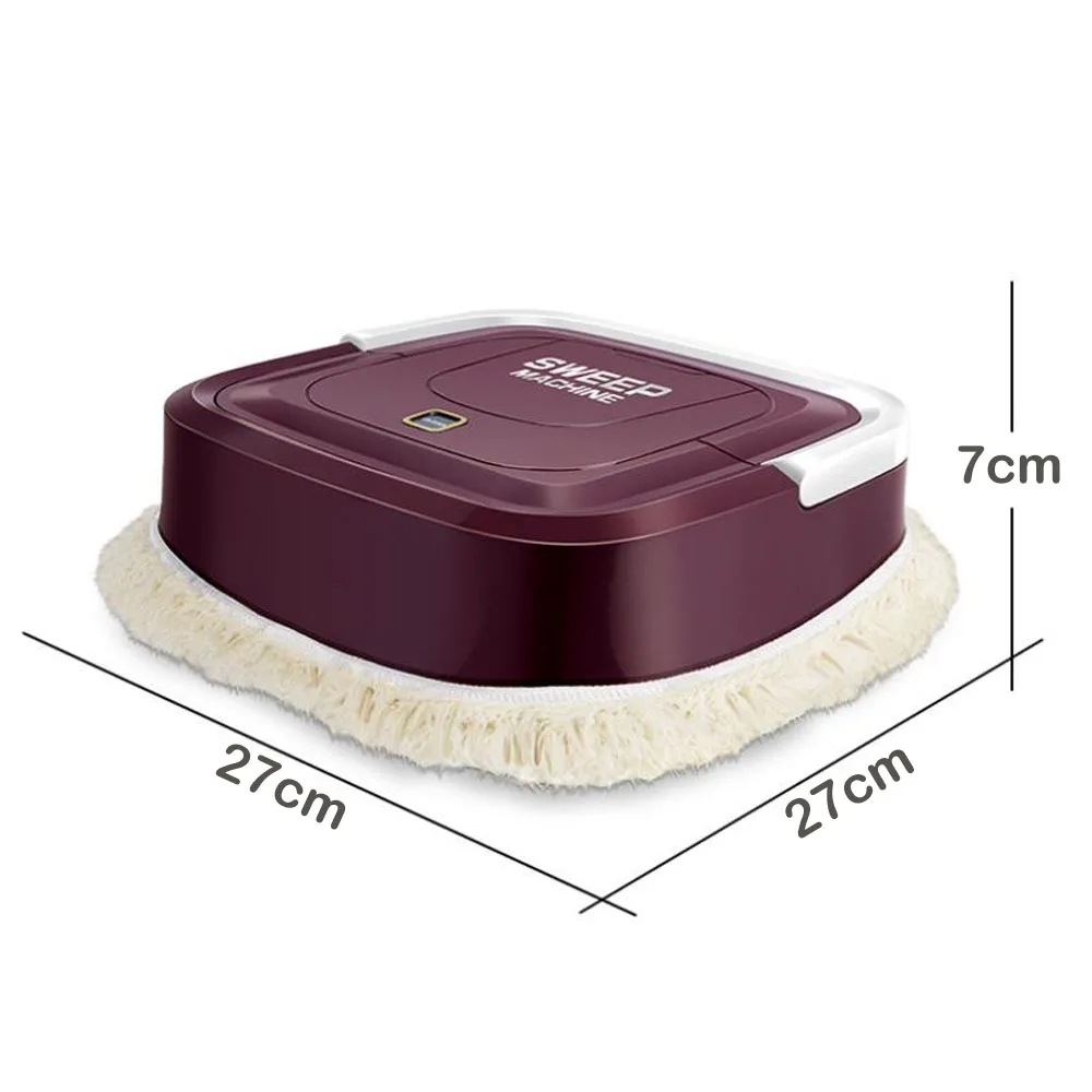 Rechargeable Automatic Smart Robot Vacuum Cleaner Floor Electric Mop Machine Sweeper For Home Electric Vacuum Cleaners