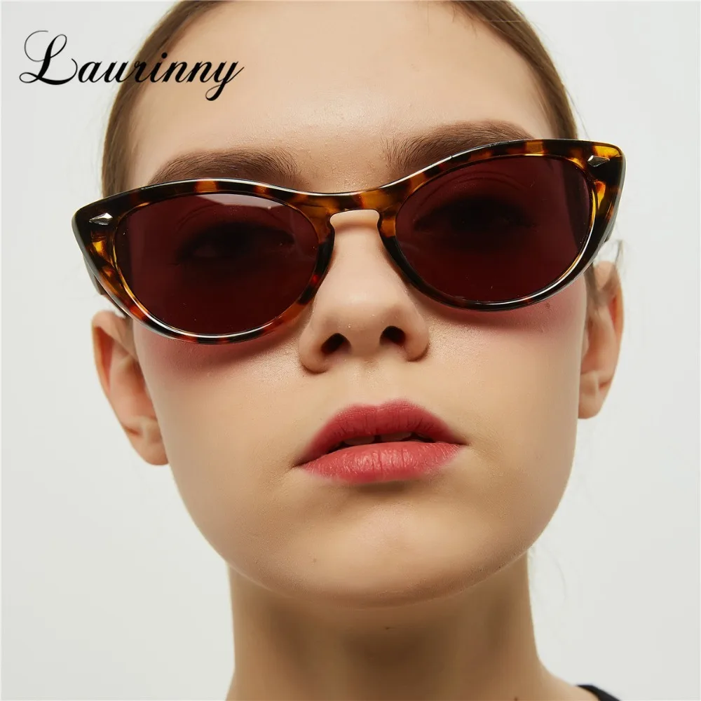 Vintage Cat Eye Leopard Sunglasses Women Brand Design Square Tortoise Shell Sun Glasses Black Frame Fashion Shades Eyewear UV400