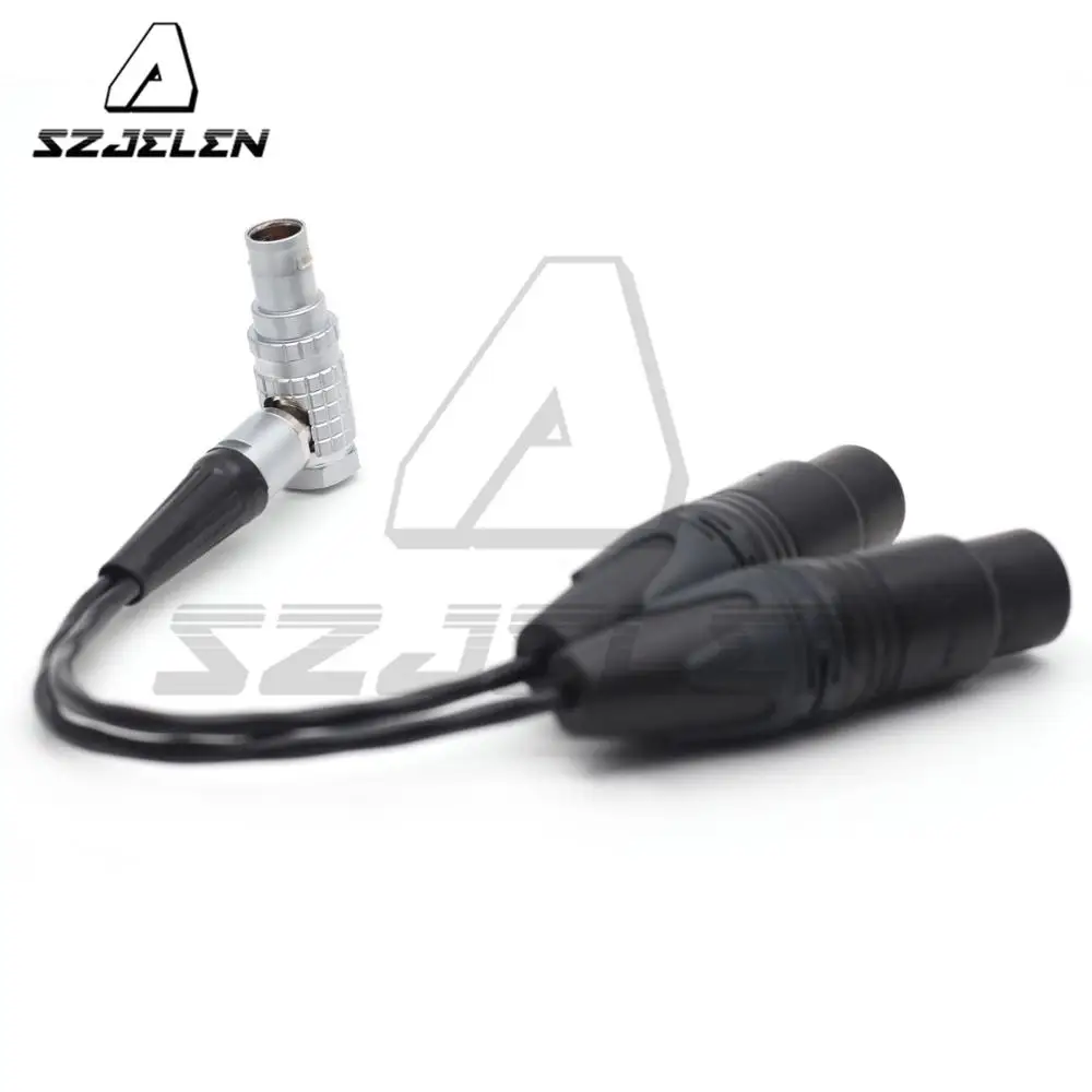Atomos Shogun Monitor Recorder 1B 10 pin Connector to Dual 3 Pin XLR Breakout Audio Input Cable image 3