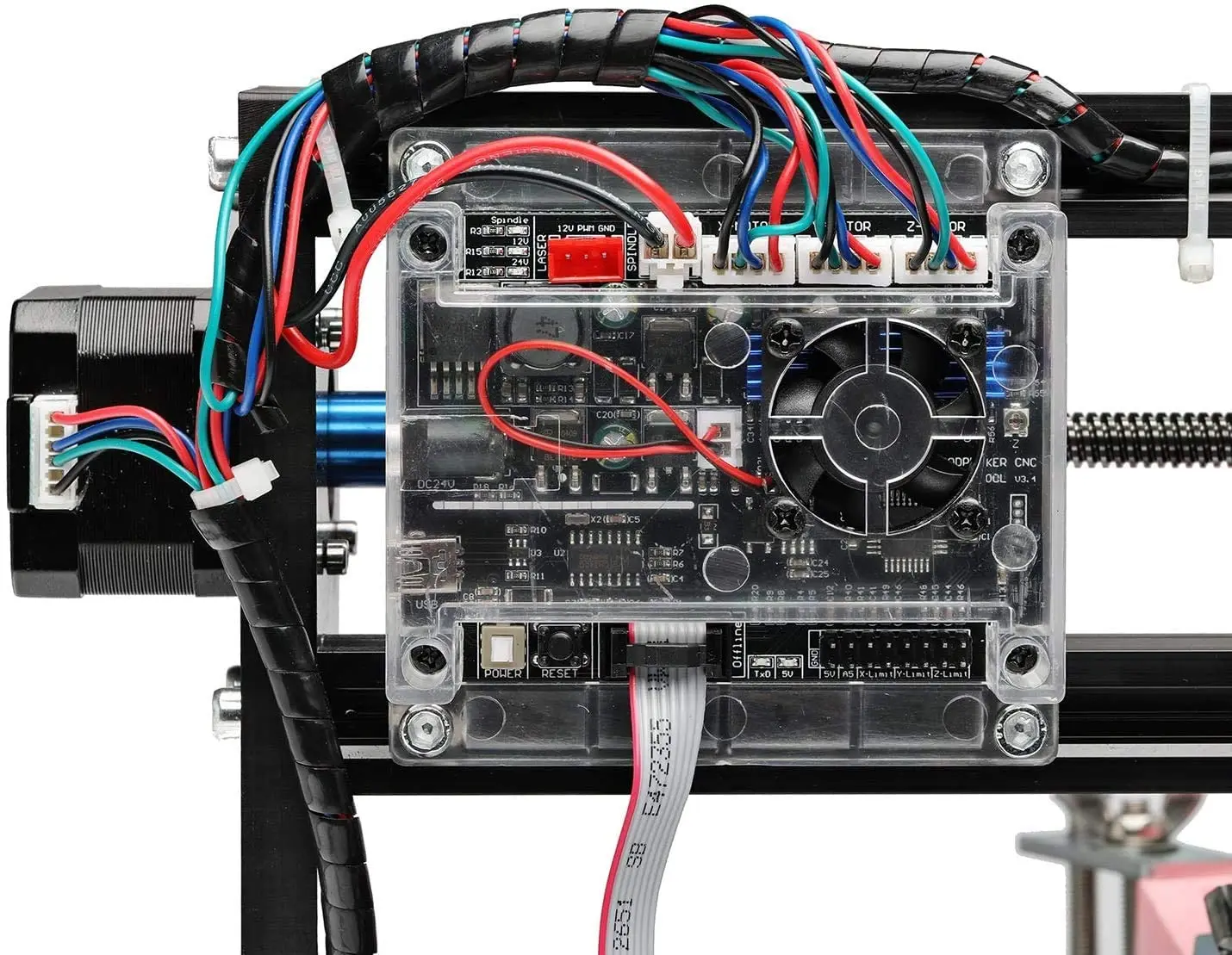 Upgraded 3 Axis Offline Controller Board GRBL USB Port CNC Engraving Machine Control Board For 2017,1610,2418,3018 Machine