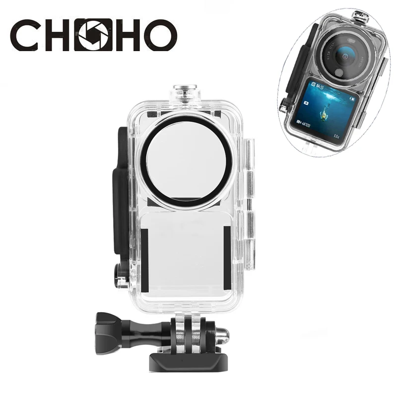 For DJI Osmo Action 2 Accessories 45M Underwater Waterproof Case Diving Housing Mount Shell Protect For Dji Action2 Camera