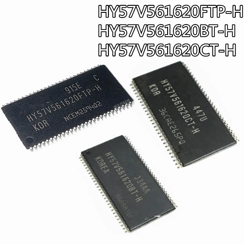 10pcs HY57V561620 HY57V561620FTP-H HY57V561620BT-H HY57V561620CT-H 32M flash memory 16 bits IC