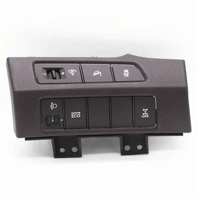 Switch assembly under the instrument bed Meter brightness switch Headlamp height For HyundaiSANTA FE 2013+ 937002W710 937002W720