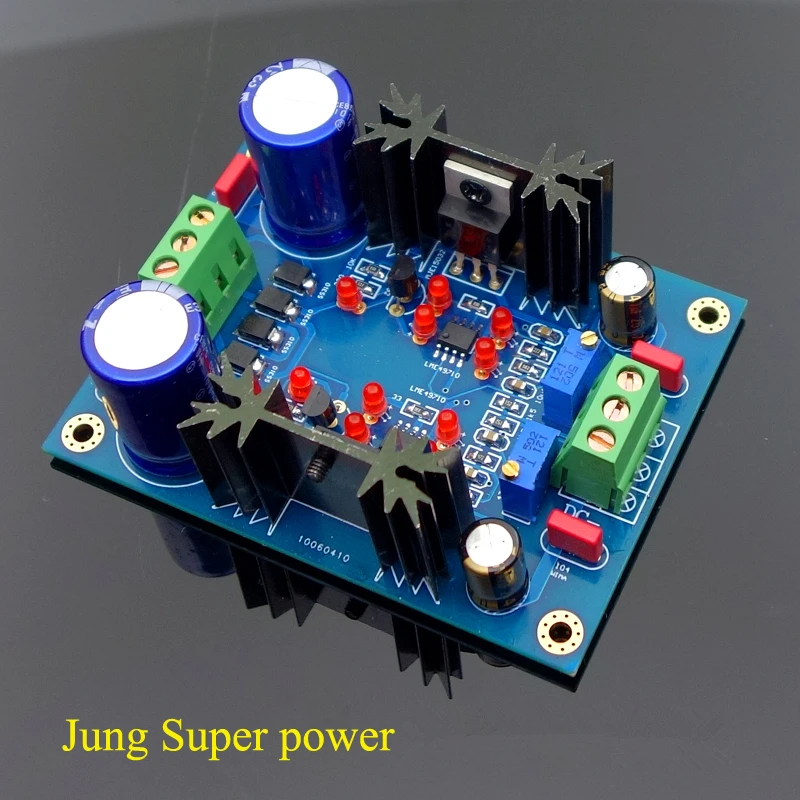 NEW MJE15032 15033 LME49710 Jung Super POWER circuit Super Linear Polishing DAC Preamplifier Voltage regulator Board finished