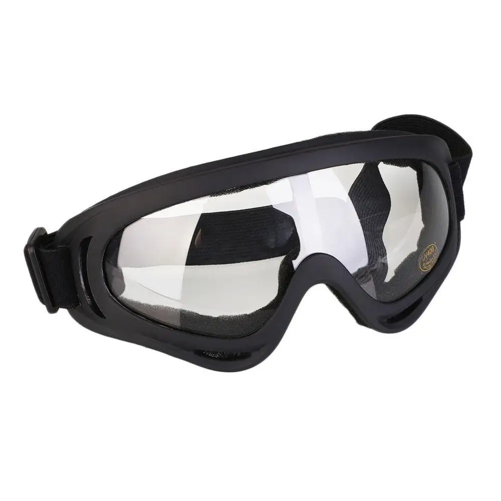 Motocicleta esportes óculos de esqui snowboard anti-nevoeiro lunette moto motocross dustproof pistola de ar óculos uv400