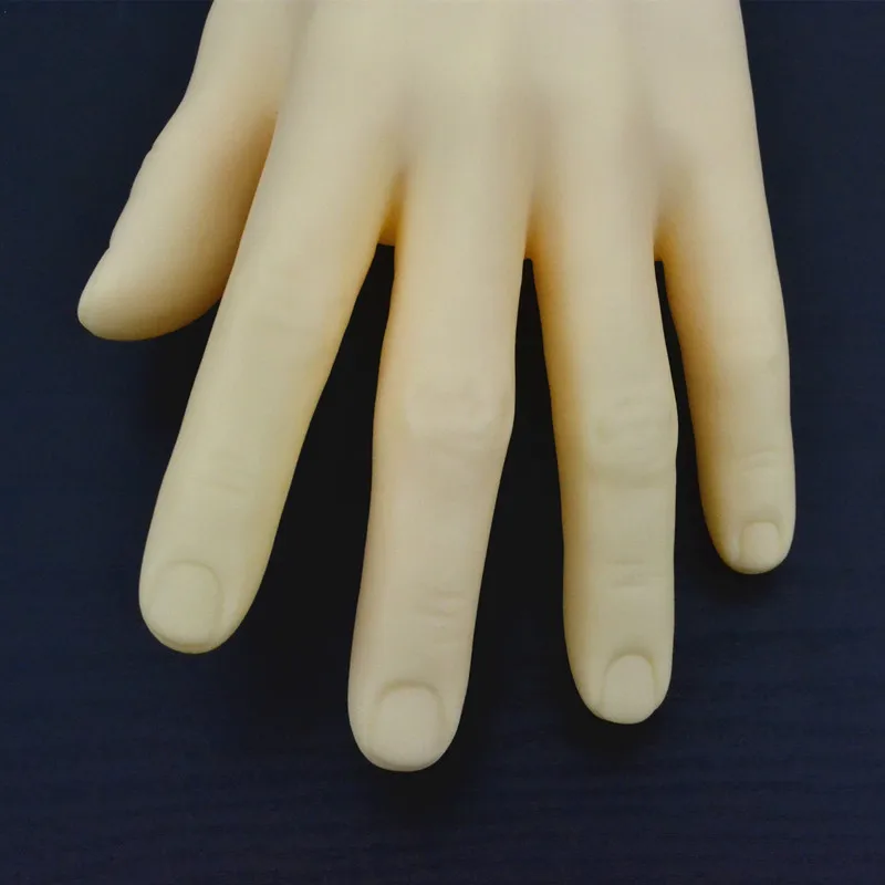 One Pair Realistic Male Mannequin Dummy Hands,Manikin Hand For Gloves