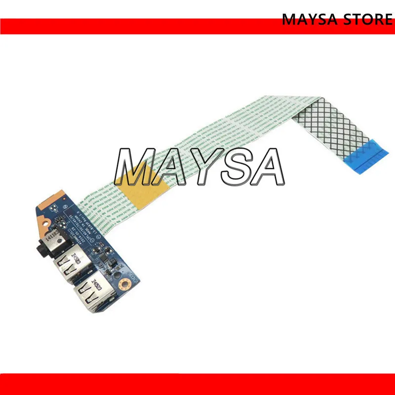 

original laptop USB PORT DUAL USB BOARD with cable for HP 450 g2 450-G2 455 series LS-B183P 455MME32L