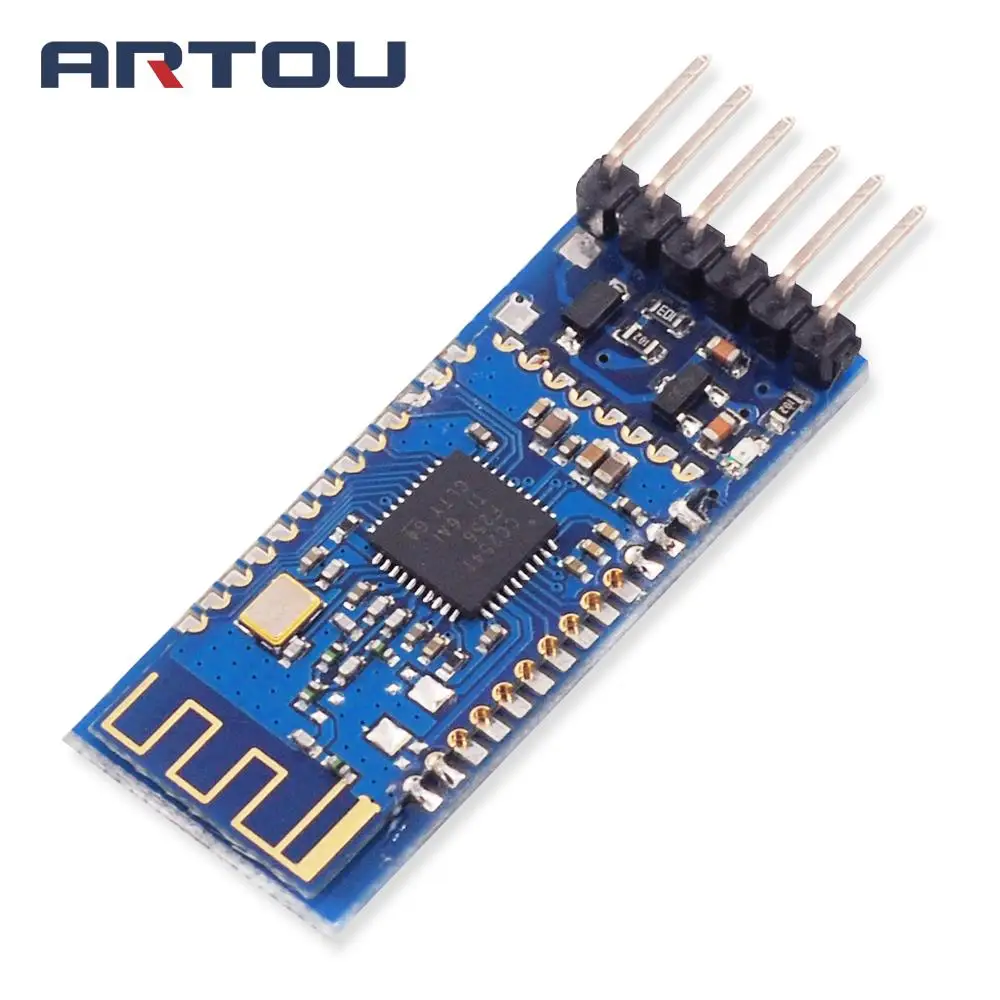 NEW AT-09 4.0 BLE Bluetooth Module CC2540 CC2541 Serial Wireless Module compatible HM-10 connected to single chip