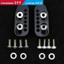 2020 New Fouriers Alloy TT Handlebar Spacer Extender For  New Trinity Road Bike 10 15 Degrees Aerobars Stack Height Stackers