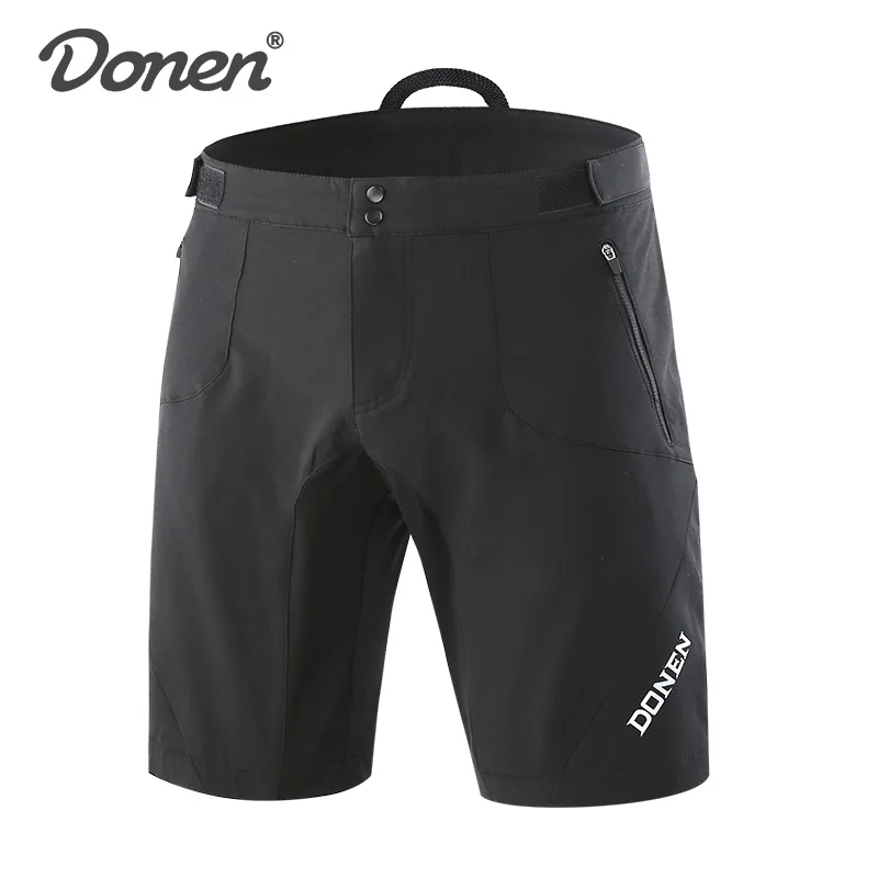 DONEN  Mens Cycling Shorts Mountain Bike Downhill Shorts Loose Outdoor Sports Riding Road MTB Bicycle Short Trousers