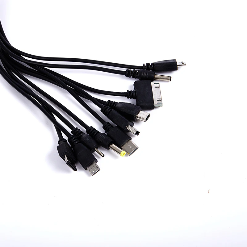 10 in 1 Multifunction USB Data Transfer Cable Charger USB Adapter For Laptop BH
