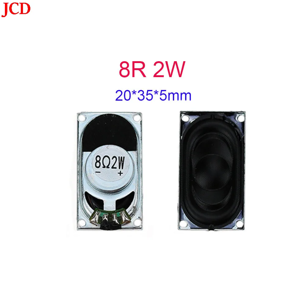 JCD 1pcs Monitor/TV/Notebook Speaker Horn 2W 4R 8R 2035 3520 2040 5030 3050 Loud speaker 8 ohms 2 Watt 20*35MM 20*40MM 50*30MM