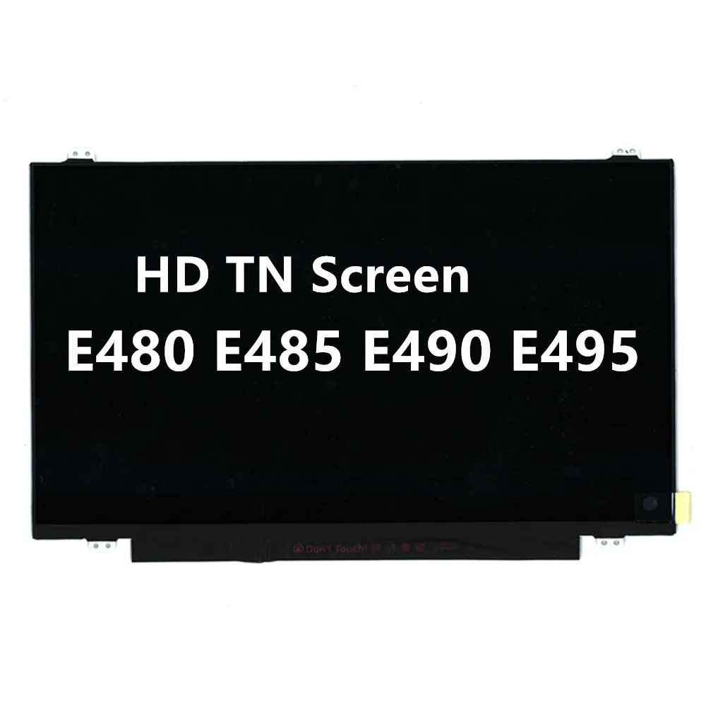 Original para Lenovo Thinkpad E480 E485 E490 E495 hd tn Tela Lcd 01lw084 01lw083 01lw082 Novo