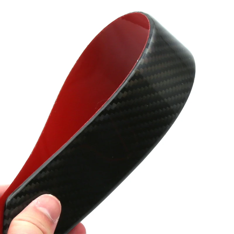 2Pcs Carbon Fiber Car Fender Wheel Eyebrow Protector/mudguard Sticker Extension Wide Arch Protector Stripe
