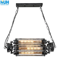 American Retro Loft Chandelier Industrial Style Bar Barbecue Clothing Shop Restaurant Dining Room Bar Designer Lamps