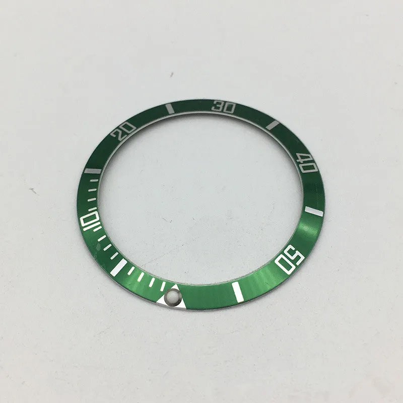 37.5mm Aluminum Alloy Watch Bezel Insert For Submariner Seiko SKX007/009/011 Series Replacement  Accessories 4 Colors Optional