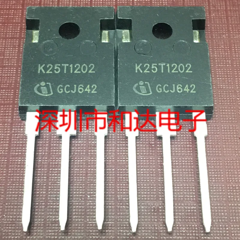 (5 Pieces) K25T1202 IKW25N120T2    TO-247 1200V 25A