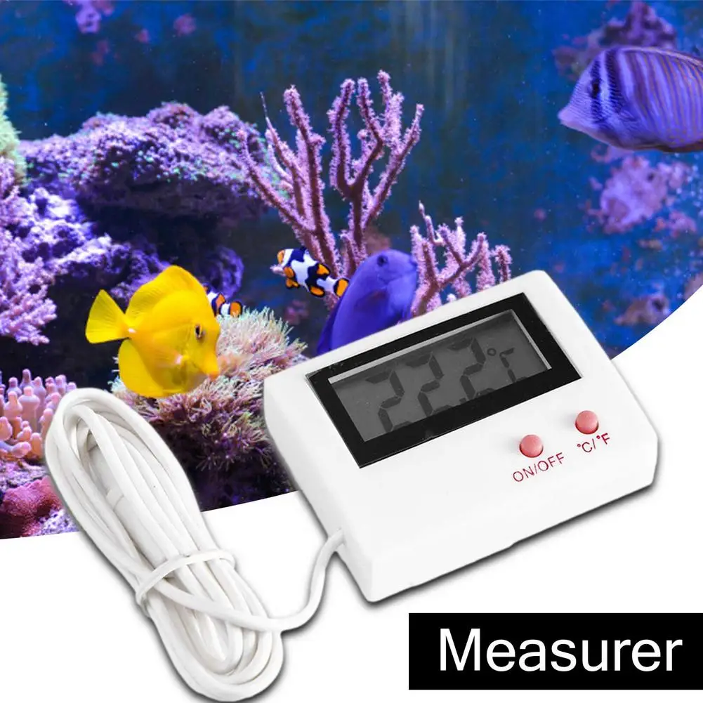 LCD Screen Thermometer Electronic Digital Temperature Tester St-1a Fish Tank Aquarium Refrigerator Greenhouse Breeding Hatching