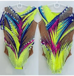 Artistic Gymnastics Competition Leotard, Professional Performances Leotards, Custom Style and Size