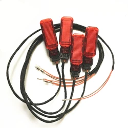 Car Interior Red Door Panel Warning Light&Cable Wring harness For A3 S3 A4 B8 S4 A5 A6 C7 S6 A7 A8 S8 Q3 Q5 Q7 TT RS3 8KD947411