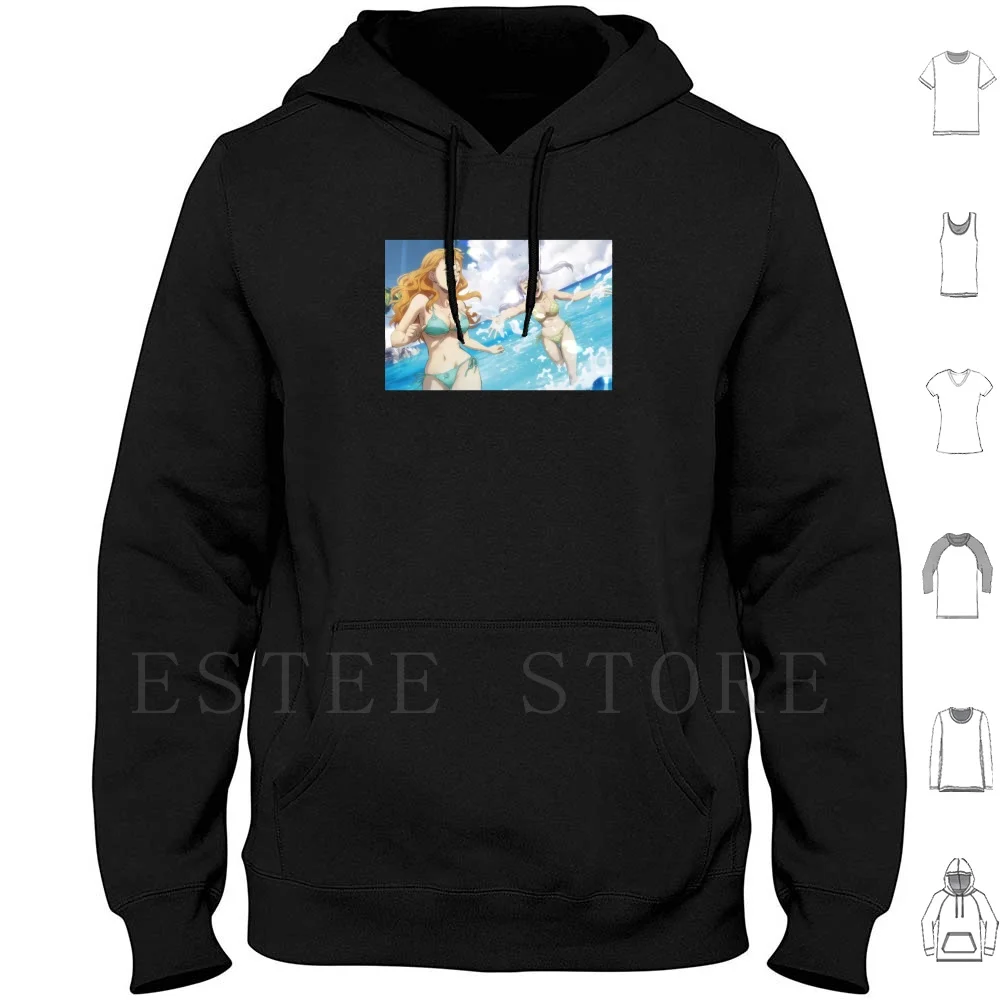 Толстовка Mimosa And Noelle с длинным рукавом, черный клевер, японское аниме Манга Гримуар, Аста, Юно, экчи, шаровары Yami Nero Secre