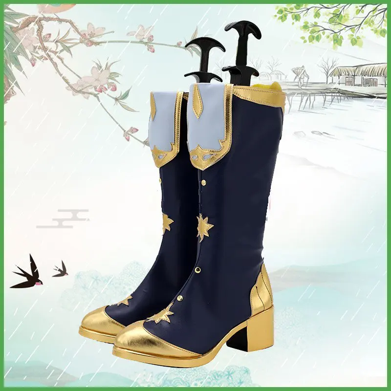 Ensemble Stelle Tori Himemiya Scarpe Cosplay Stivali Anime RainbowCos0 Gioco di Natale Anime Halloween W1872